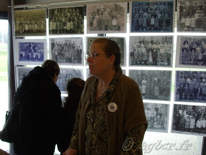 Claudine et les anciens Briards