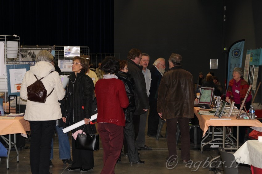 presentation des stand au Sénateur