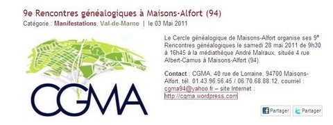 C G de Maisons Alfort 94